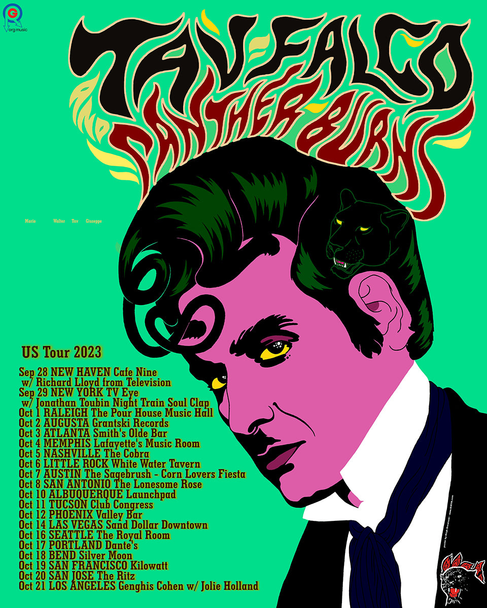 Tav Falco: "Ride the Snake" Tour