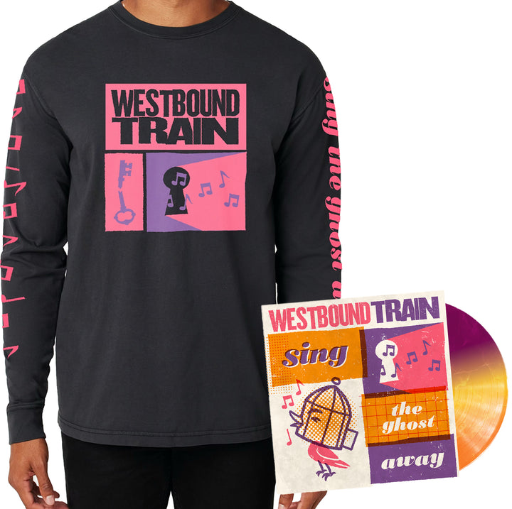 Sing The Ghost Away LP + Long Sleeve Tee Bundle
