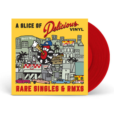 A Slice Of Delicious Vinyl: Rare Singles & RMXs Red Color LP