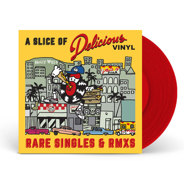A Slice Of Delicious Vinyl: Rare Singles & RMXs (Red Vinyl)