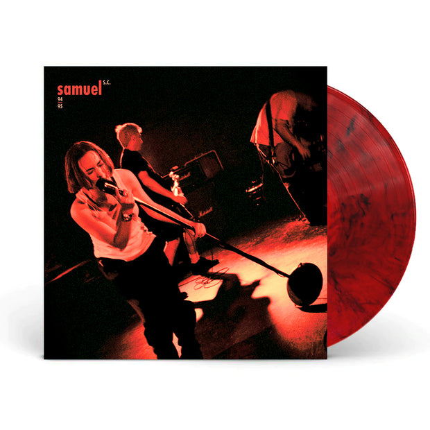 94-95 Red and Black Swirl Color LP