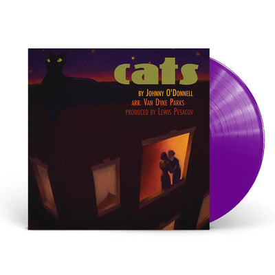 Cats B/W Funny Face (Purple 7" Vinyl)