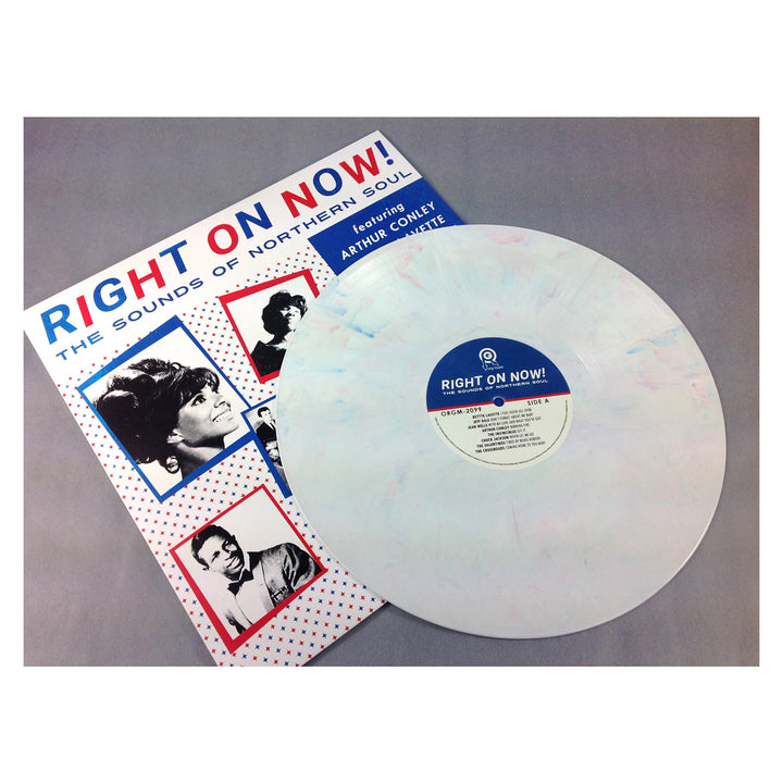Right On Now! The Sounds Of Northern Soul White w/ Red and Blue Swirl Vinyl