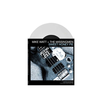Mike Watt + The Missingmen / The Chuck Dukowski Sextet Split White 7" Vinyl